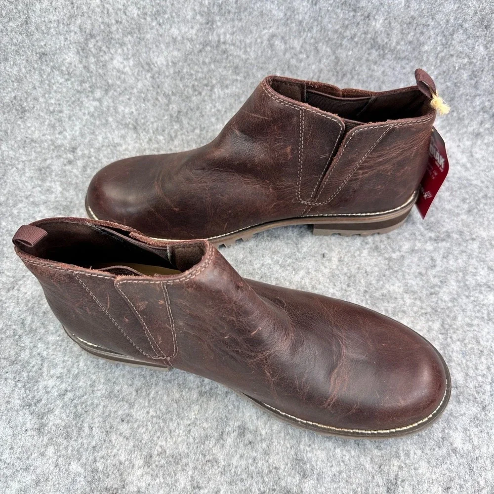 Kodiak Peyto Chelsea Boots Womens 11 Brown Leather Waterproof Imper-X New
